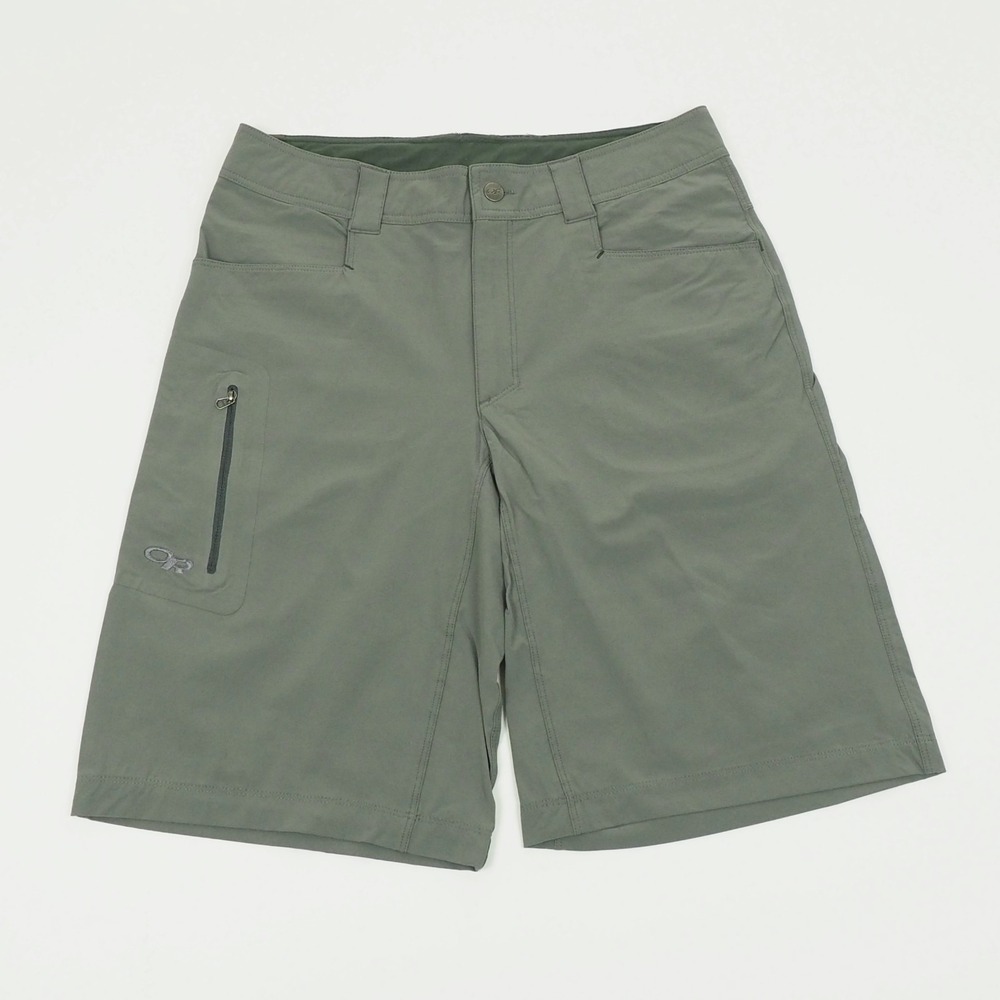 Outdoor Research Ferrosi Shorts Mens 32 Gray Nylon Blend Camp Trail Hiking Tech